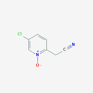 5-Chloro-2-(cyanomethyl)pyridine 1-oxide图片