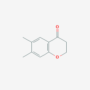 6,7-dimethyl-3,4-dihydro-2H-1-benzopyran-4-one图片