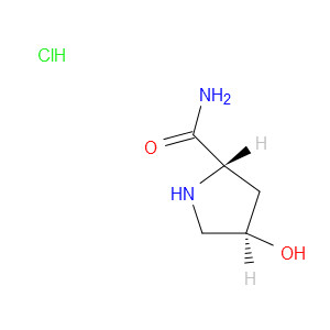 (2S,4R)-4-羟基吡咯烷-2-甲酰胺盐酸盐图片