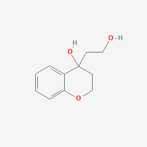 4-(2-hydroxyethyl)-3,4-dihydro-2H-1-benzopyran-4-ol图片