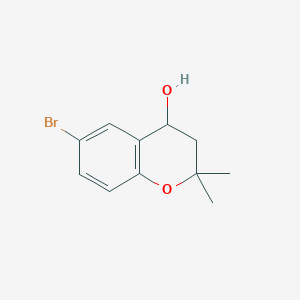 6-bromo-2,2-dimethyl-3,4-dihydro-2H-1-benzopyran-4-ol图片