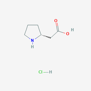 (R)-2-(吡咯烷-2-基)乙酸盐酸盐图片