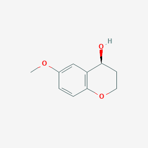 (4S)-6-methoxy-3,4-dihydro-2H-1-benzopyran-4-ol图片