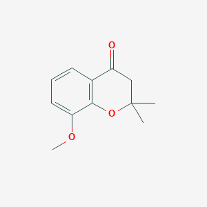 8-methoxy-2,2-dimethyl-3,4-dihydro-2H-1-benzopyran-4-one图片