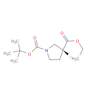 (R)-1-Boc-3-吡咯烷甲酸乙酯图片