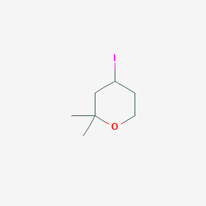 4-Iodo-2,2-dimethyl-tetrahydro-pyran图片