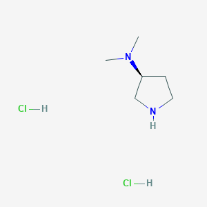 (S)-(-)-3-二甲基氨基吡咯烷二盐酸盐图片