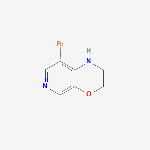 8-Bromo-2,3-dihydro-1H-pyrido[3,4-b][1,4]oxazine图片