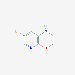 7-Bromo-2,3-dihydro-1H-pyrido[2,3-b][1,4]oxazine图片