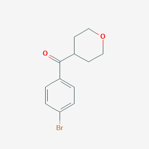 4-(4-bromobenzoyl)oxane图片