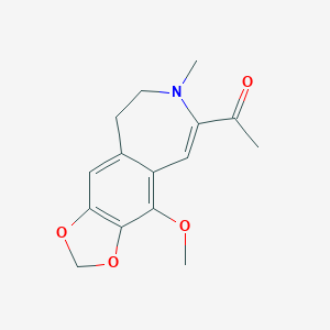 1-{8-methoxy-12-methyl-4,6-dioxa-12-azatricyclo[7,5,0,03,?]tetradeca-1,3(7),8,10-tetraen-11-yl}ethan-1-one图片