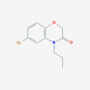 6-Bromo-4-propyl-2H-1,4-benzoxazin-3-one图片