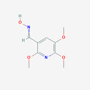 (E)-2,5,6-Trimethoxynicotinaldehyde oxime图片