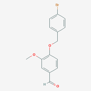 4-[(4-bromobenzyl)oxy]-3-methoxybenzaldehyde图片