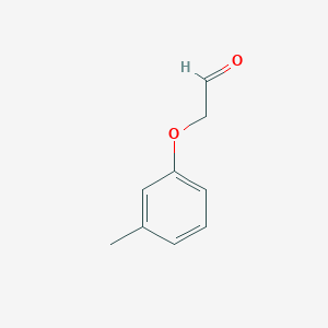 Acetaldehyde,(3-methylphenoxy)-图片