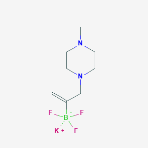 Potassium 3-(4-Methylpiperazin-1-yl)prop-1-en-2-yltrifluoroborate图片