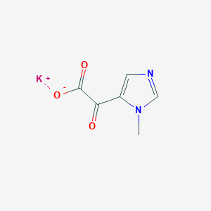 potassium 2-(1-methyl-1H-imidazol-5-yl)-2-oxoacetate图片
