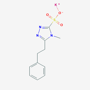 Potassium 4-Methyl-5-(2-phenylethyl)-4H-1,2,4-triazole-3-sulfonate图片