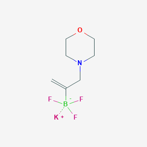 Potassium 3-Morpholinoprop-1-en-2-yltrifluoroborate图片