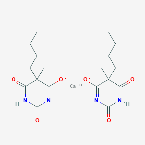 calcium 5-ethyl-4,6-dioxo-5-(pentan-2-yl)-1,4,5,6-tetrahydropyrimidin-2-olate图片