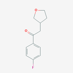 1-(4-fluorophenyl)-2-(oxolan-3-yl)ethan-1-one图片