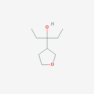 3-(oxolan-3-yl)pentan-3-ol图片