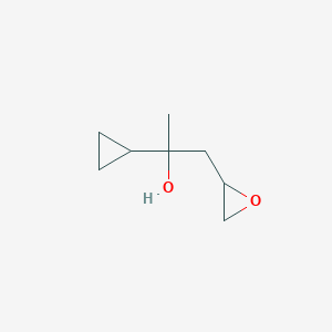 2-cyclopropyl-1-(oxiran-2-yl)propan-2-ol图片