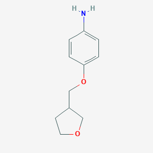 4-(Oxolan-3-ylmethoxy)aniline图片
