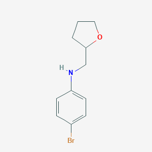 4-Bromo-N-(oxolan-2-ylmethyl)aniline图片