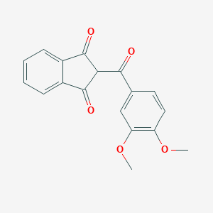 2-(3,4-dimethoxybenzoyl)-1H-indene-1,3(2H)-dione图片