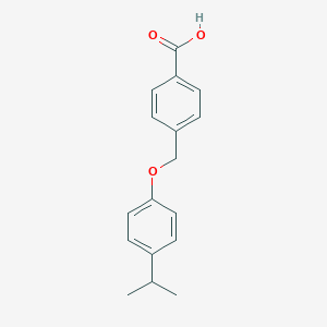 4-[(4-isopropylphenoxy)methyl]benzoic acid图片