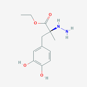 (αS)-α-Hydrazinyl-3,4-dihydroxy-α-methylbenzenepropanoic Acid Ethyl Ester图片
