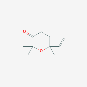 6-Ethenyldihydro-2,2,6-trimethyl-2H-pyran-3(4H)-one图片