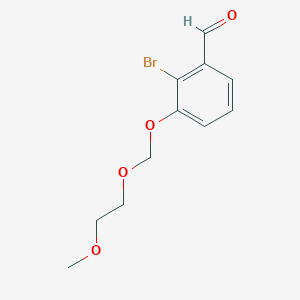 2-Bromo-3-hydroxybenzaldehyde 3-O-(2-Methoxyethoxymethyl)Ether图片