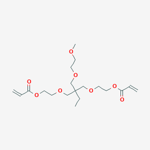 Trimethylolpropane ethoxylate(1 EO/OH)methyl ether diacrylate图片