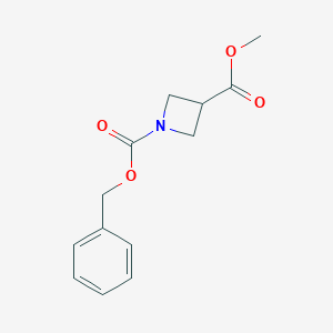 1-Cbz-氮杂环丁烷-3-甲酸甲酯图片