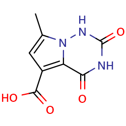 7-methyl-2,4-dioxo-1H,2H,3H,4H-pyrrolo[2,1-f][1,2,4]triazine-5-carboxylicacid图片