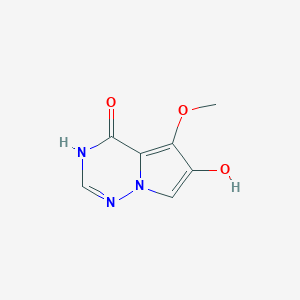 6-hydroxy-5-methoxy-3H,4H-pyrrolo[2,1-f][1,2,4]triazin-4-one图片