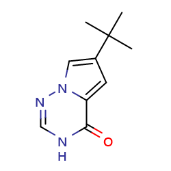 6-tert-butyl-3H,4H-pyrrolo[2,1-f][1,2,4]triazin-4-one图片