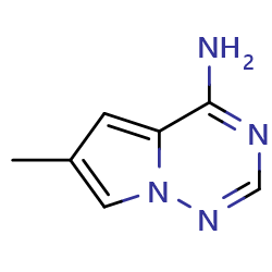 6-methylpyrrolo[2,1-f][1,2,4]triazin-4-amine图片