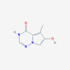 6-hydroxy-5-methyl-3H,4H-pyrrolo[2,1-f][1,2,4]triazin-4-one图片