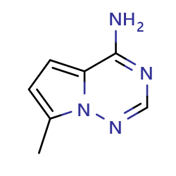 7-methylpyrrolo[2,1-f][1,2,4]triazin-4-amine图片