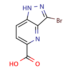 3-bromo-1H-pyrazolo[4,3-b]pyridine-5-carboxylicacid图片
