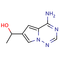 1-{4-aminopyrrolo[2,1-f][1,2,4]triazin-6-yl}ethan-1-ol图片
