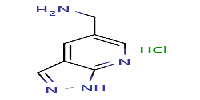 1H-pyrazolo[3,4-b]pyridin-5-ylmethanaminehydrochloride图片
