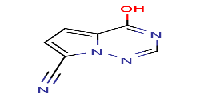 4-hydroxypyrrolo[2,1-f][1,2,4]triazine-7-carbonitrile图片
