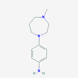4-(4-methyl-1,4-diazepan-1-yl)aniline图片