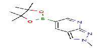 2-methyl-5-(tetramethyl-1,3,2-dioxaborolan-2-yl)-2H-pyrazolo[3,4-b]pyridine图片