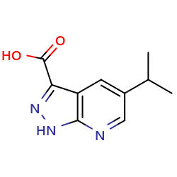 5-isopropyl-1H-pyrazolo[3,4-b]pyridine-3-carboxylicacid图片