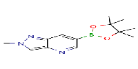 2-methyl-6-(tetramethyl-1,3,2-dioxaborolan-2-yl)-2H-pyrazolo[4,3-b]pyridine图片